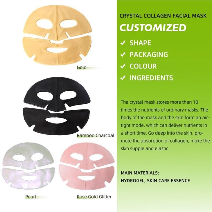 Crystal Collagen Gold Powder Facial mask